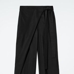 COS Fluid Front Wrap Pants